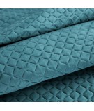 Narzuta velvet Dimon 230x260 ciemnoturkusowa