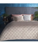Narzuta velvet Amareta 170x210 beżowa