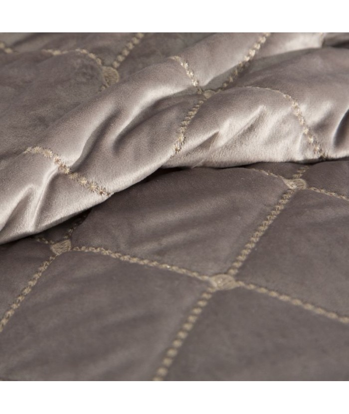 Narzuta velvet Amareta 170x210 beżowa