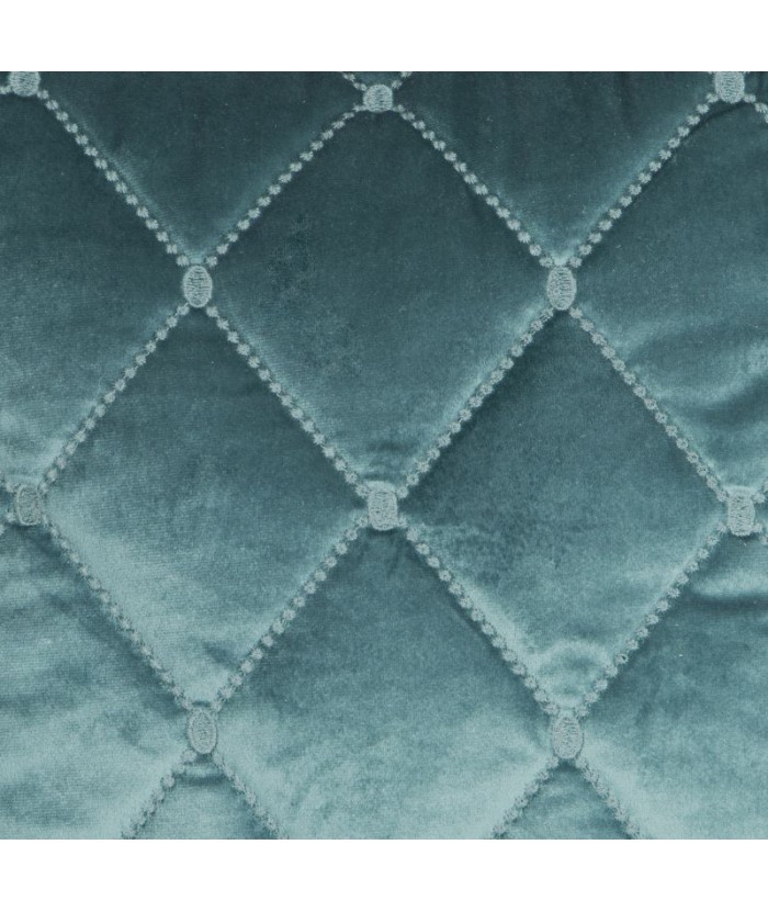 Narzuta velvet Amareta 170x210 ciemnoturkusowa Eurofirany Narzuta velvet Amareta 170x210 ciemnoturkusowa