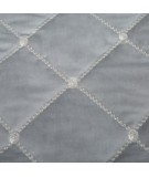 Narzuta velvet Amareta 170x210 srebrna