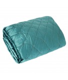 Narzuta velvet Amareta 220x240 ciemnoturkusowa