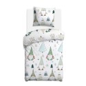 Pościel flanela bawełniana 140x200 + 1x70x80cm 31517/1 FLANELOVE Darymex