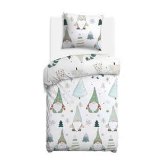 Pościel flanela bawełniana 140x200 + 1x70x80cm 31517/1 FLANELOVE Darymex
