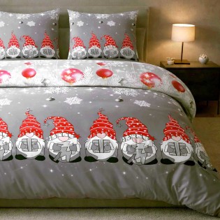 Pościel flanela bawełniana 160x200 + 2x70x80cm 31518/1 FLANELOVE Darymex