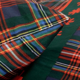 Pościel flanela bawełniana 180x200 + 2x70x80cm 31519/1 FLANELOVE Darymex