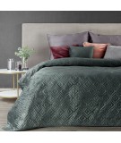 Narzuta velvet Ariel 3 220x240 ciemnomiętowa