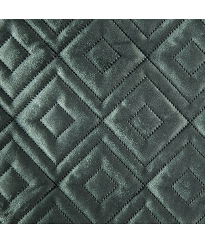 Narzuta velvet Ariel 3 220x240 ciemnomiętowa Eurofirany Narzuta velvet Ariel 3 220x240 ciemnomiętowa