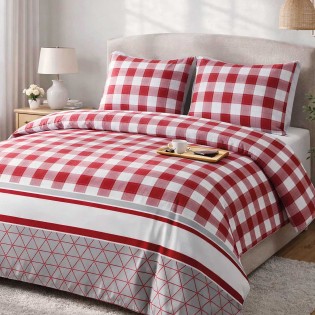 Pościel flanela bawełniana 160x200 + 2x70x80cm 31520/1 FLANELOVE Darymex