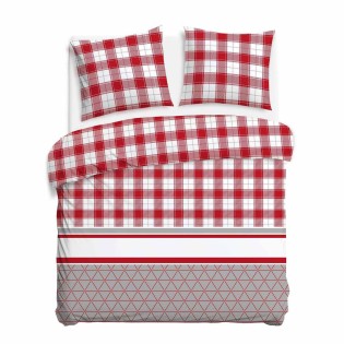 Pościel flanela bawełniana 200x220 + 2x70x80cm 31520/1 FLANELOVE Darymex