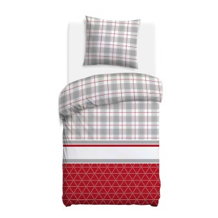 Pościel flanela bawełniana 140x200 + 1x70x80cm 31520/2 FLANELOVE Darymex