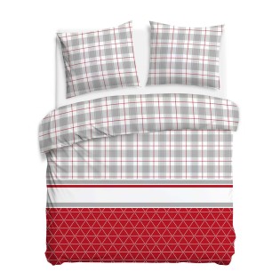 Pościel flanela bawełniana 200x220 + 2x70x80cm 31520/2 FLANELOVE Darymex