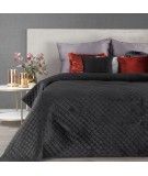 Narzuta velvet Ariel 220x240 czarna