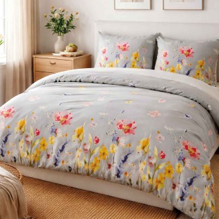 Pościel flanela bawełniana 200x220 + 2x70x80cm 31521/2 FLANELOVE Darymex