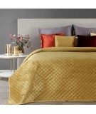 Narzuta velvet Ariel 170x210 miodowa