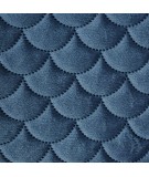 Narzuta velvet Ariel 170x210 niebieska