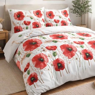 Pościel flanela bawełniana 180x200 + 2x70x80cm 31526/1 FLANELOVE Darymex