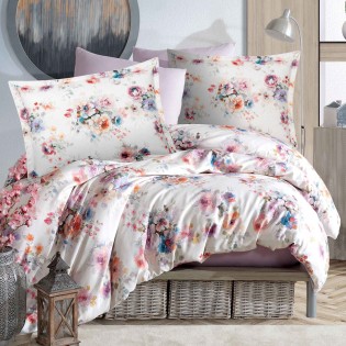 Pościel satyna bawełniana 200x220 + 2x70x80cm Farya Luxury Premium Darymex