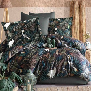 Pościel satyna bawełniana 200x220 + 2x70x80cm Puerto Luxury Premium  Darymex