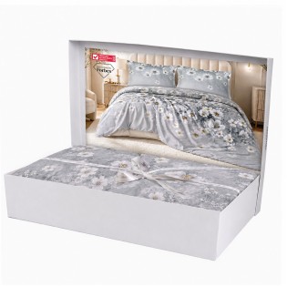 Pościel satyna bawełniana 200x220 + 2x70x80cm Solara Luxury Premium  Darymex