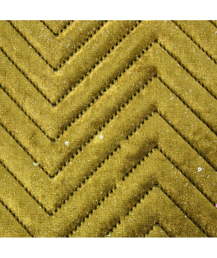 Narzuta velvet Elizia 220x240 musztardowa Eurofirany Narzuta velvet Elizia 220x240 musztardowa