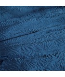 Narzuta velvet Stela 220x240 granatowa