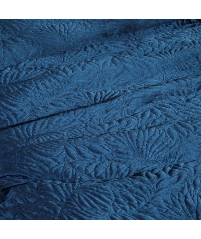 Narzuta velvet Stela 220x240 granatowa Eurofirany Narzuta velvet Stela 220x240 granatowa