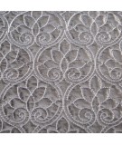 Narzuta velvet Valeria 220x240 srebrna