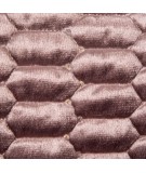 Narzuta velvet Alli 220x240 pudrowa