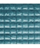Narzuta velvet Ally 220x240 niebieska