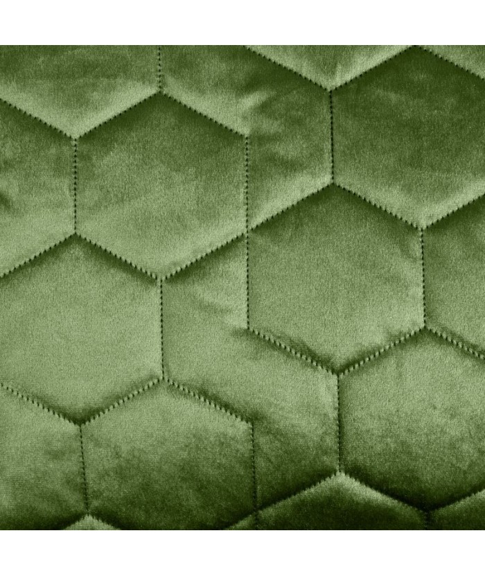 Narzuta velvet Isla 170x210 oliwkowa Eurofirany Narzuta velvet Isla 170x210 oliwkowa
