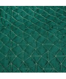 Narzuta velvet Willy 220x240 ciemnozielona