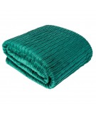 Narzuta velvet Avilla 220x240 ciemnozielona