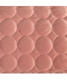 Narzuta velvet Lilian 220x240 ciemnoróżowa