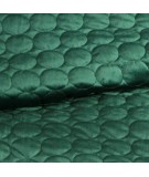Narzuta velvet Lilian 220x240 ciemnozielona