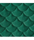 Narzuta velvet Ariel 170x210 ciemnozielona