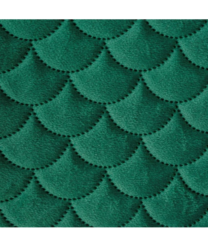 Narzuta velvet Ariel 170x210 ciemnozielona Eurofirany Narzuta velvet Ariel 170x210 ciemnozielona