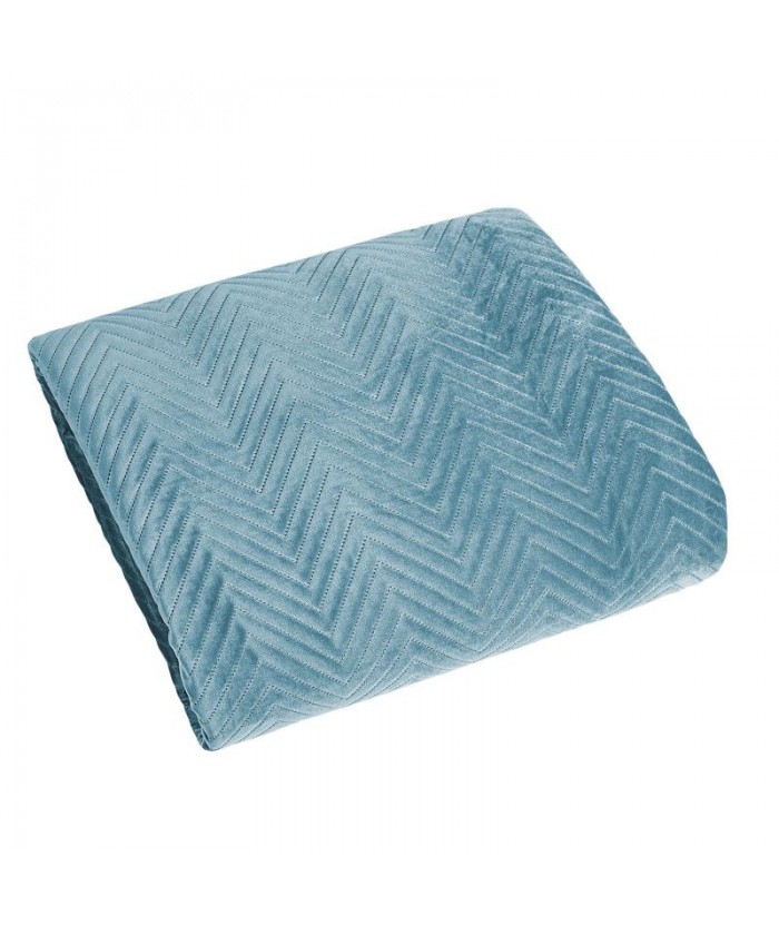 Narzuta velvet Sofia 170x210 niebieska Eurofirany Narzuta velvet Sofia 170x210 niebieska