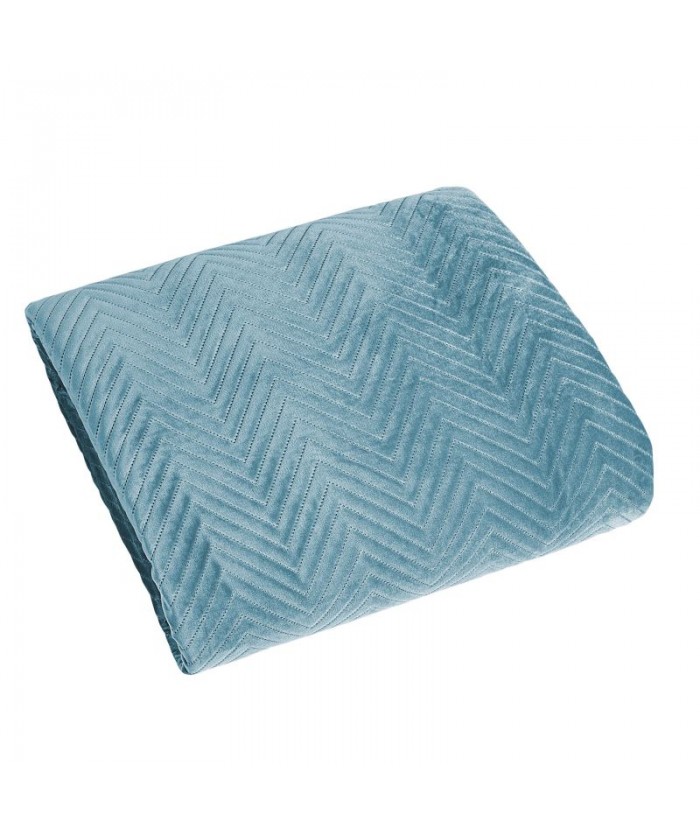 Narzuta velvet Sofia 200x220 niebieska Eurofirany Narzuta velvet Sofia 200x220 niebieska