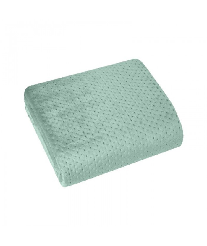 Narzuta velvet Monica 200x220 miętowa Eurofirany Narzuta velvet Monica 200x220 miętowa