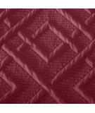 Narzuta mikrofibra Alara 2 220x240 bordowa
