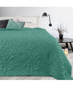 Narzuta mikrofibra Alara 4 170x210 turkusowa