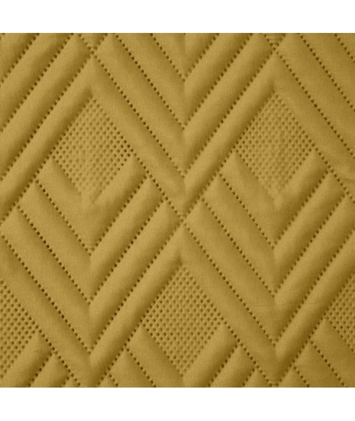 Narzuta mikrofibra Alara 1 170x210 musztardowa Eurofirany Narzuta mikrofibra Alara 1 170x210 musztardowa