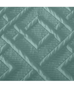 Narzuta mikrofibra Alara 2 230x260 turkusowa