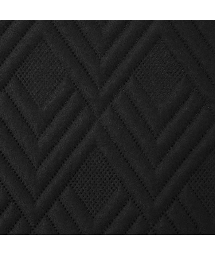 Narzuta mikrofibra Alara 1 200x220 czarna