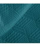 Narzuta mikrofibra Boni 2 220x240 ciemnoturkusowa