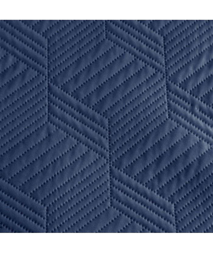 Narzuta mikrofibra Boni 2 220x240 granatowa
