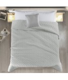 Narzuta mikrofibra Alara 170x210 srebrna