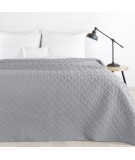 Narzuta mikrofibra Alara 170x210 stalowa