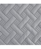 Narzuta mikrofibra Alara 170x210 stalowa